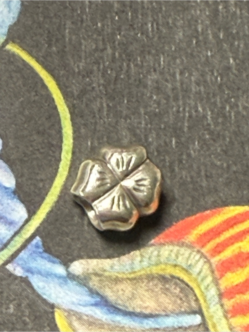 Pandora Silver Flower Charm